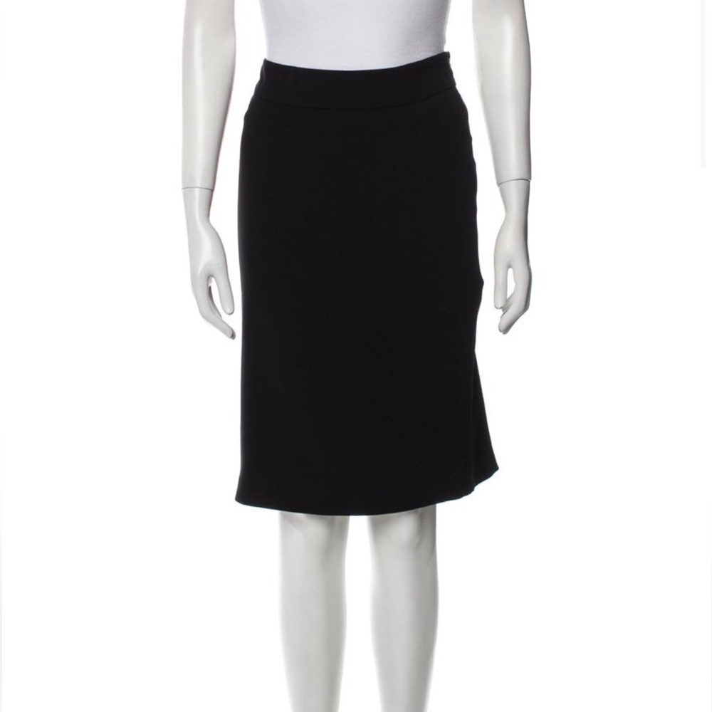 MaxMara Black Knee-Length Skirt